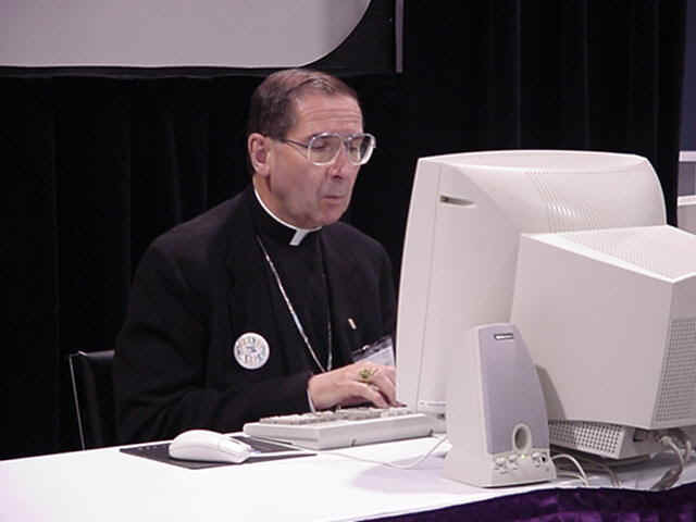 Cardinal Mahony live from RECongress